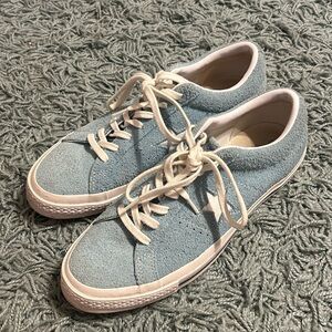 Blue Converse One Stars